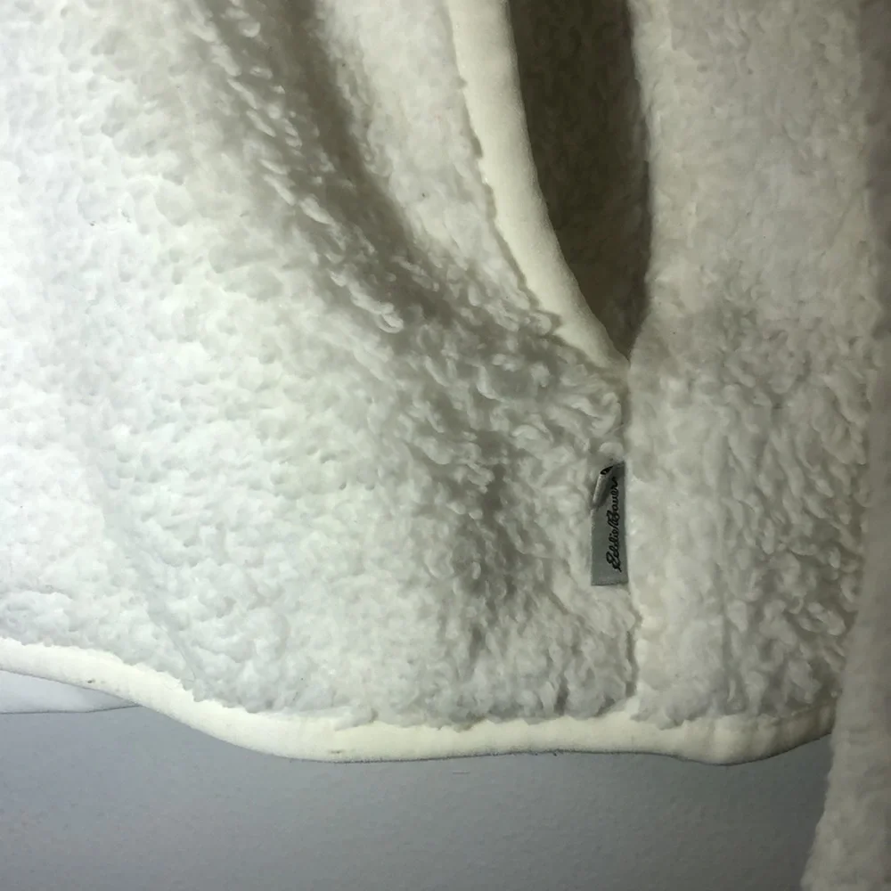 Eddie Bauer Sherpa 3/4 zip - Picture 3 of 8